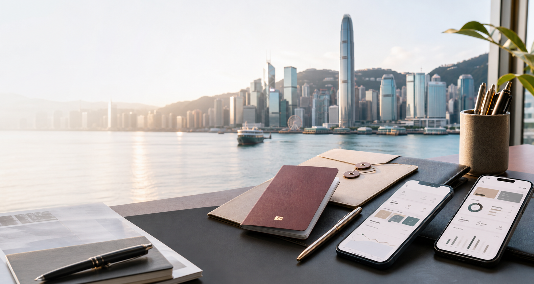 Hong Kong identity planning, cross-border documents, and mobile app development visual